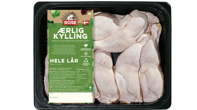 Hele lår uden rygben, køl