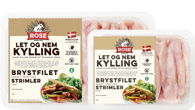 Brystfilet i strimler, køl